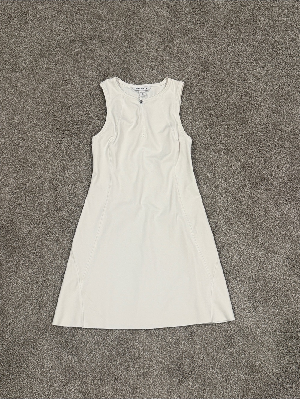 XS TP Athleta white athletic dress